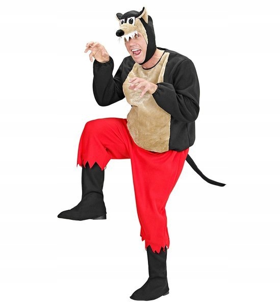 Kostým Vlk Z Pohádky Červená Karkulka L