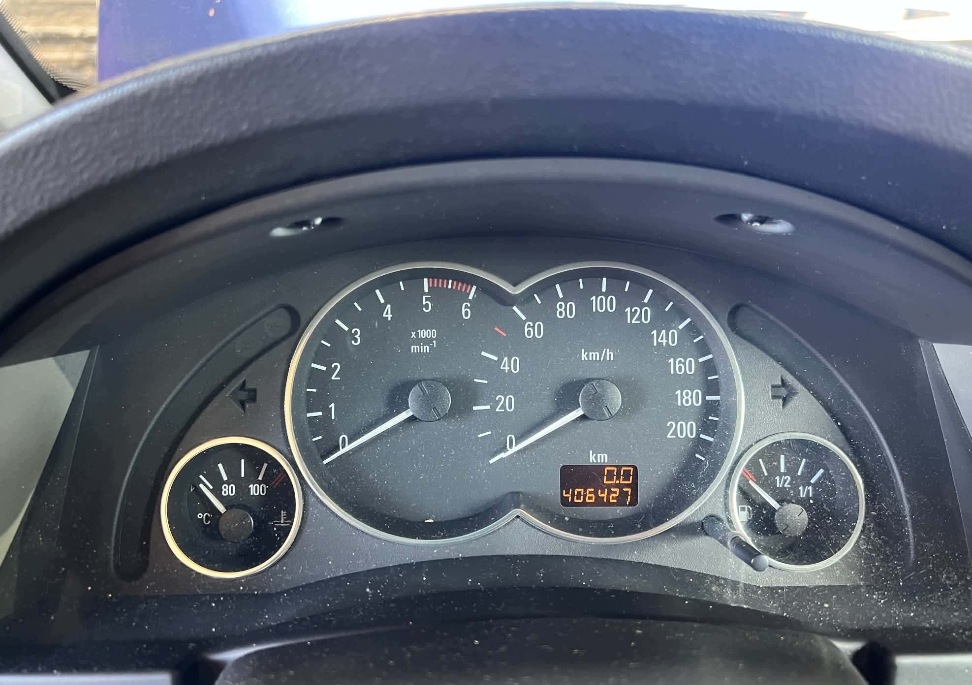 dials dials tachometer 406427 km OE 13173381XT Opel Meriva A 03-10