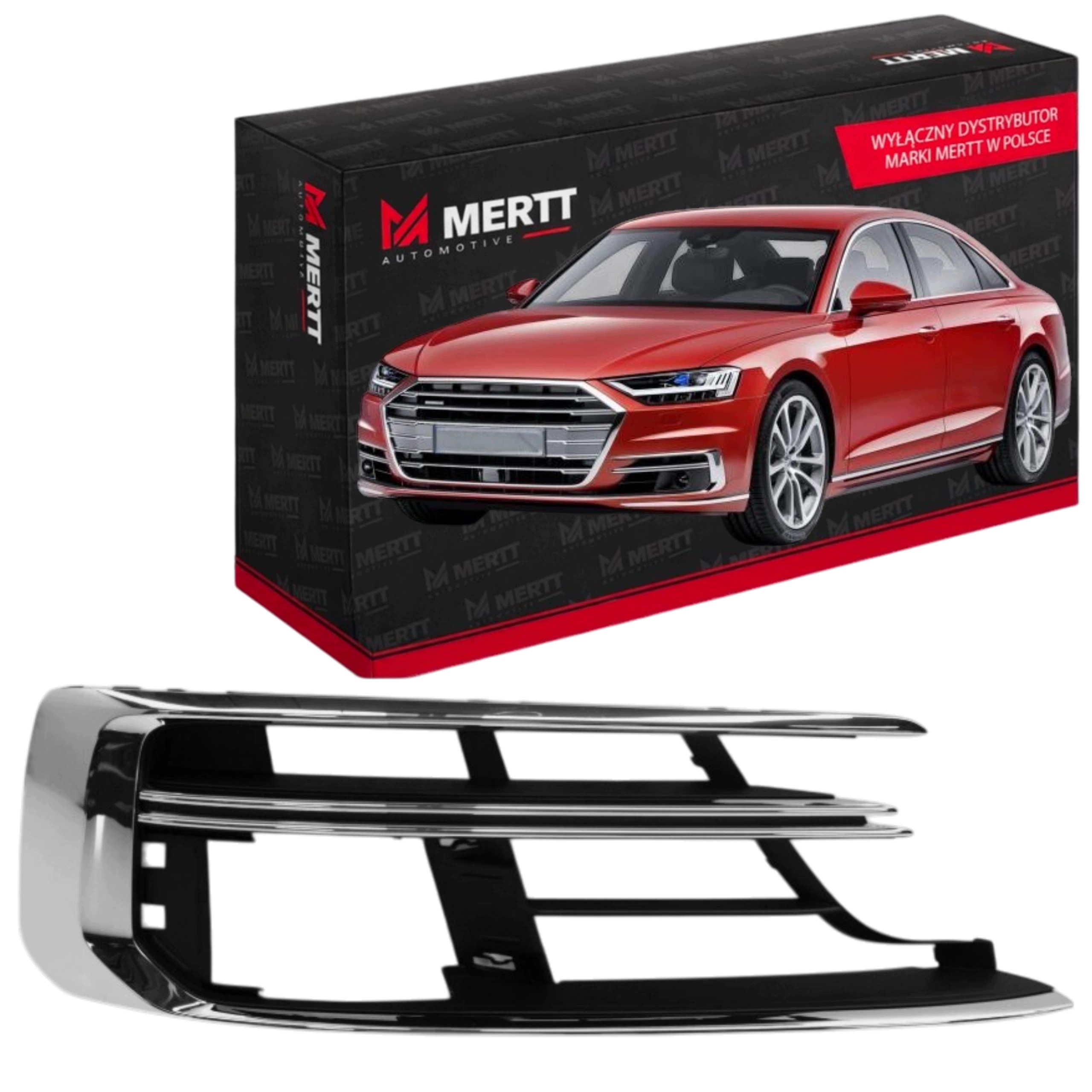 Audi A8 D5 4N2 2018-2021 Atrapa Přední Mřížka Nárazníku Pravá 4N0807680