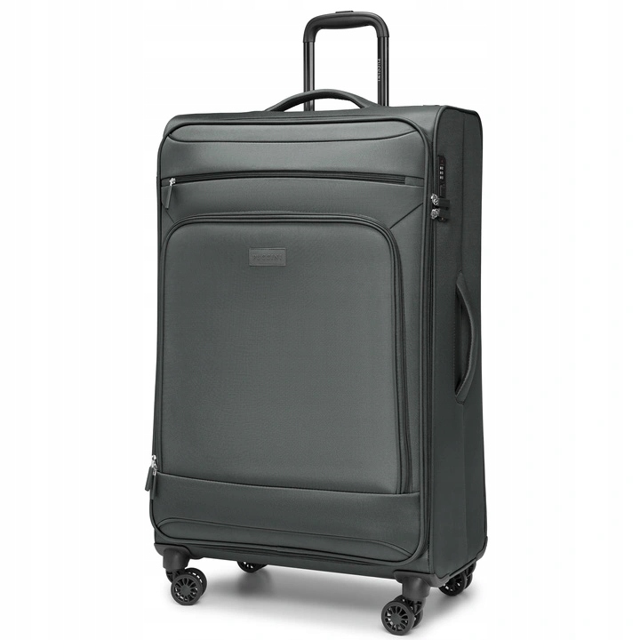 PU74D Puccini walizka 88L Duża lekka 3,4kg miękka 80x50x31cm