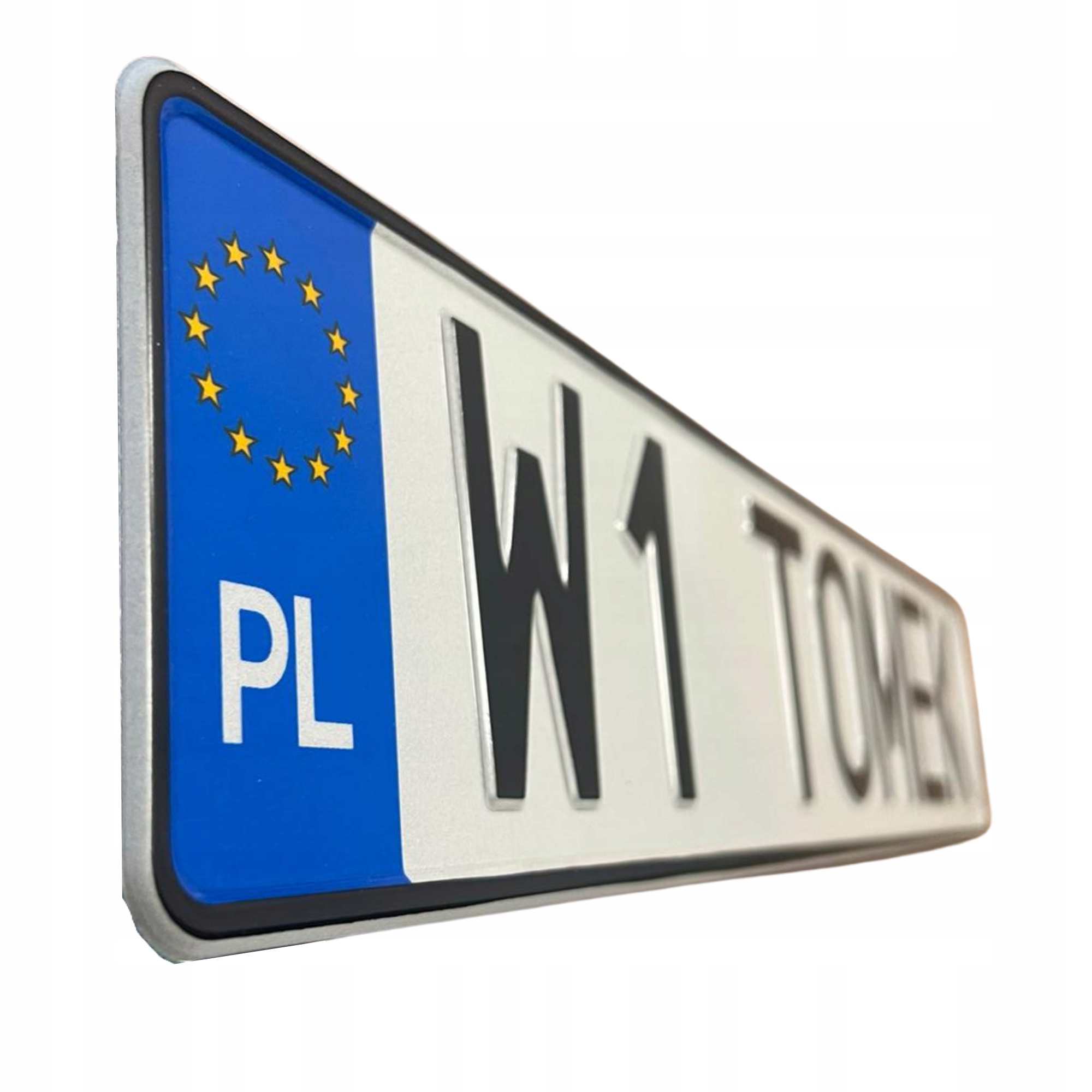

Tablica polska z hologramem pod ramki