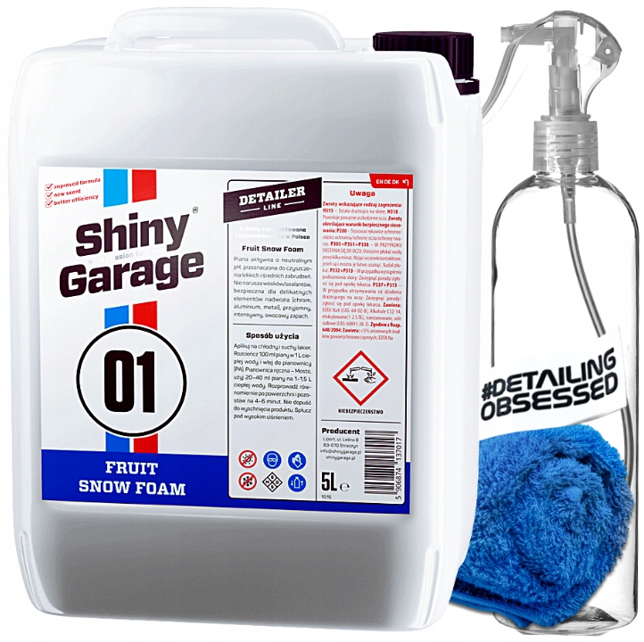 

Shiny Garage Fruit Snow Foam Aktywna Piana 5L