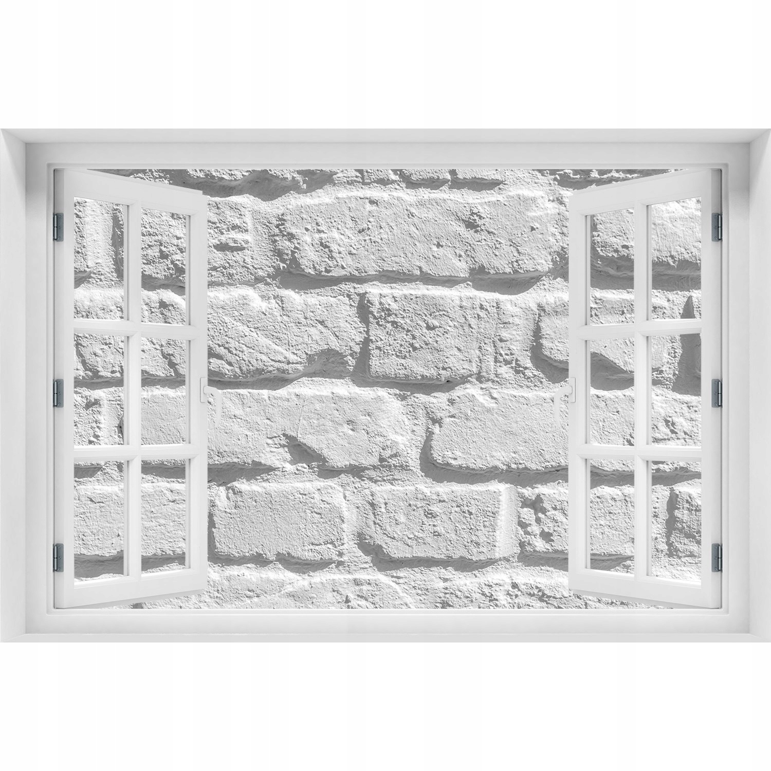 

Okno Naklejka na ścianę Ceglana ściana 150x100