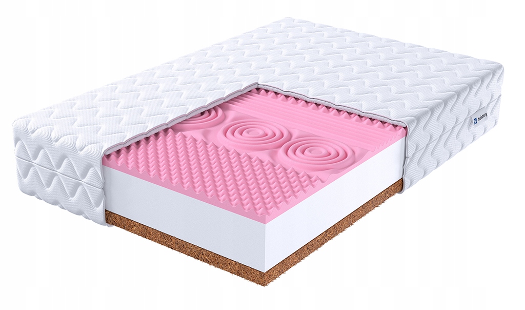 Matrace 90x200 kokos visco profilovaná Heisberg