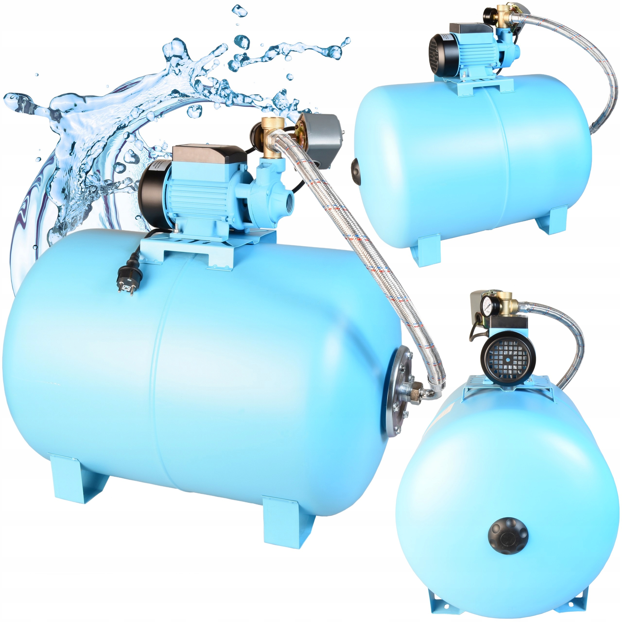 Pumpa Do Domu Na Vodu Hydrofor 100L Hydroforová súprava Qb Veľká Tichá Účinná