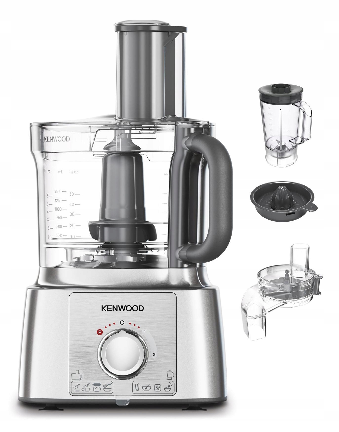 Robot kuchenny Kenwood FDP65.820S 1000 W srebrny/szary