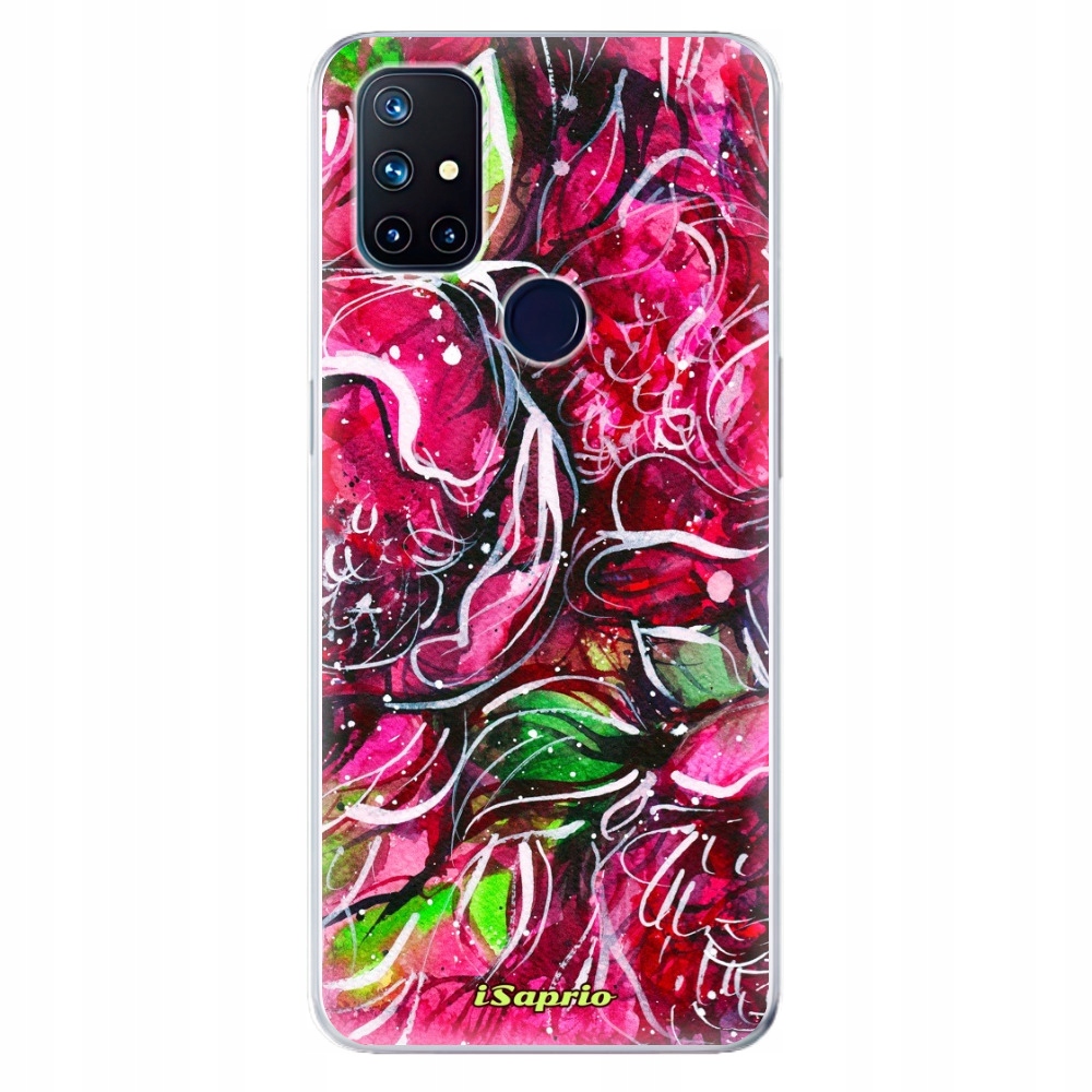 Silikonowe etui iSaprio Burgundy do OnePlus Nord N10 5G