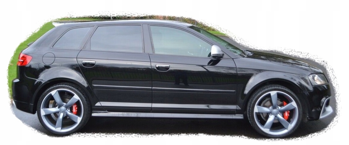 AUDI A3p Rs3+ 5 ДВЕРНИЙ ПОРОГИ МОЛДИНГИ, НАКЛАДКИ ПЛАСТИК