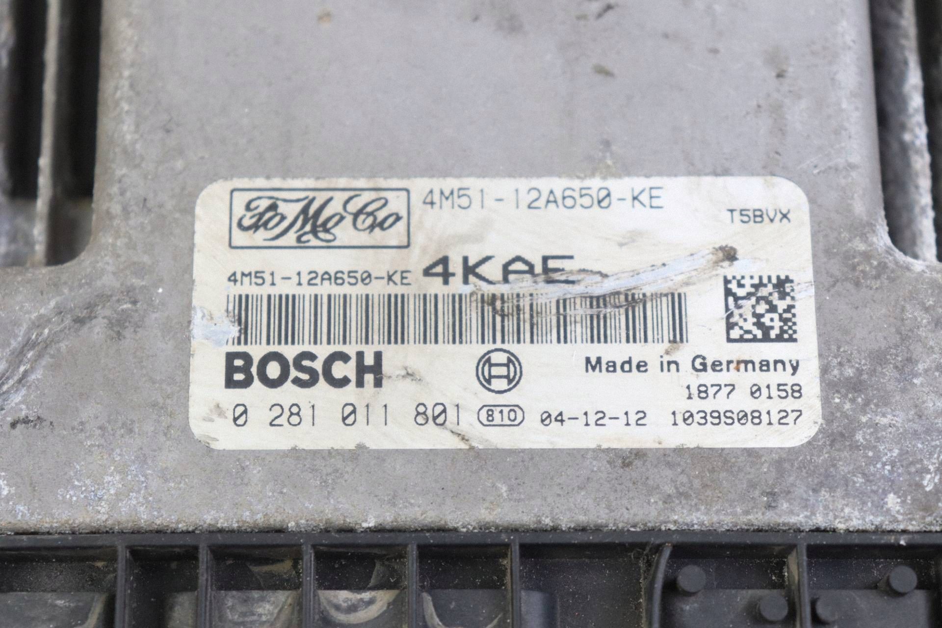 FORD FOCUS MK2 module unité de commande électronique uce moteur ECU 1.6 TDCI 4M51-12A650-KE