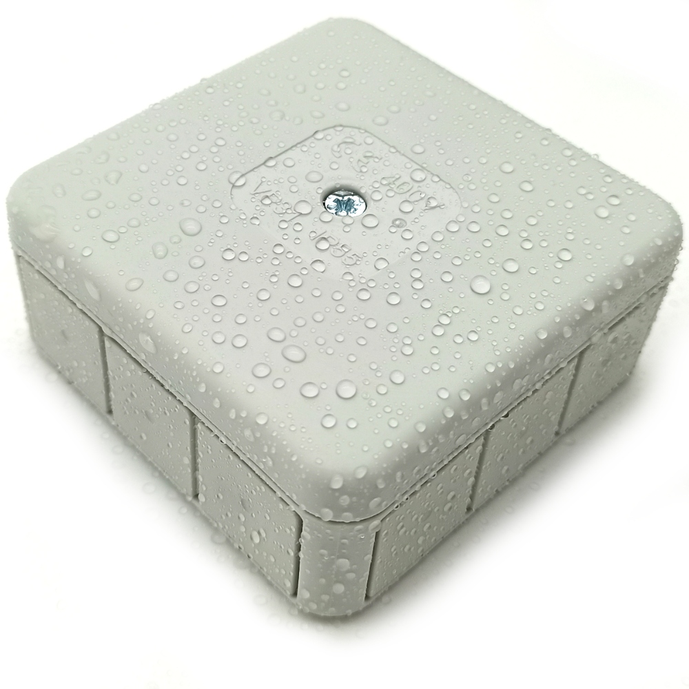 

Puszka Hermetyczna Natynkowa 85X85 Szara IP55