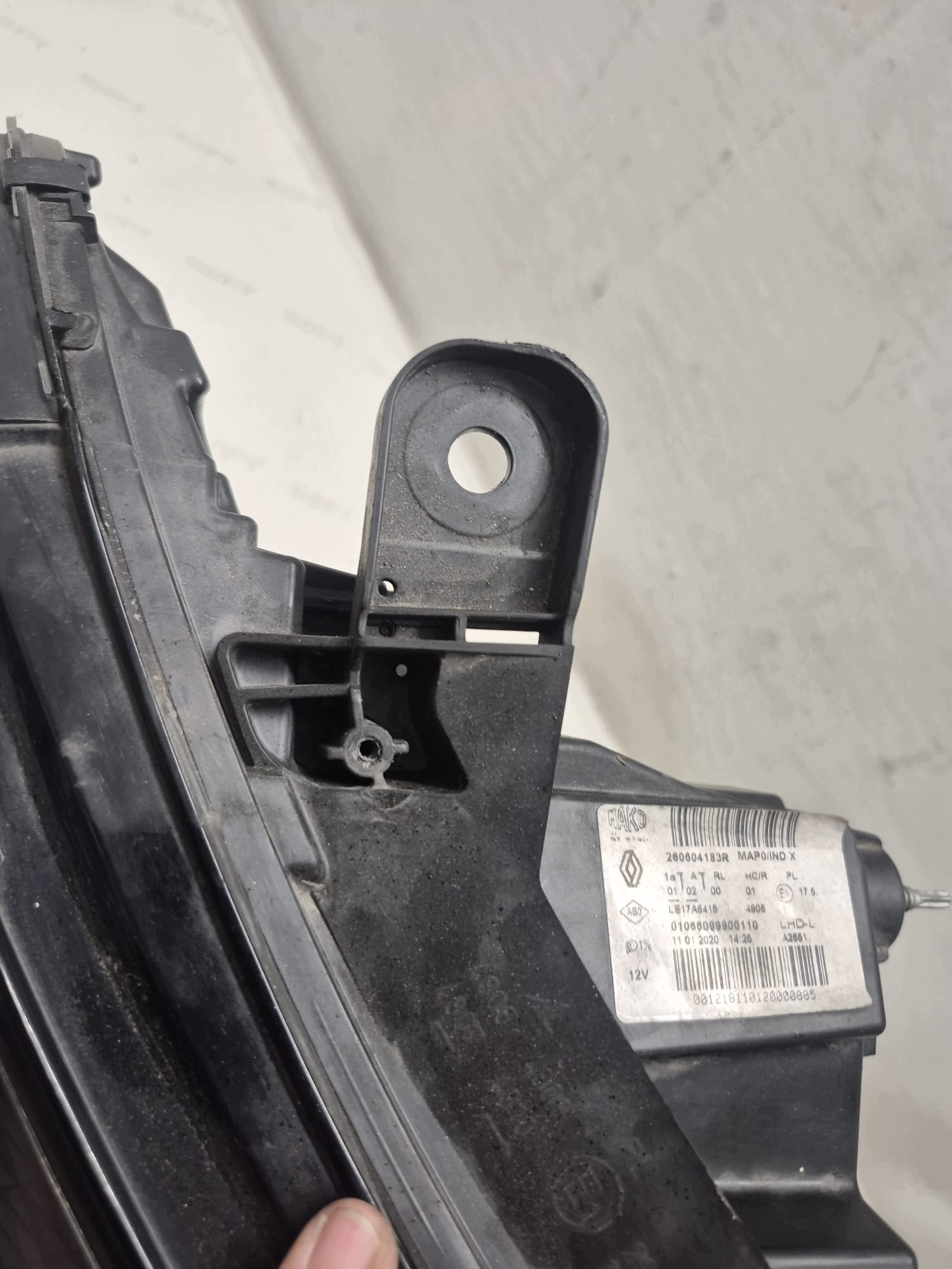 RENAULT CLIO V 5 19-light left front front FULL LED 260604183R