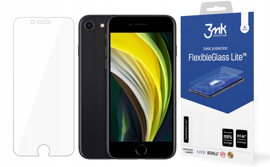 

3mk FlexibleGlass Lite do iPhone Se 2020 Szkło