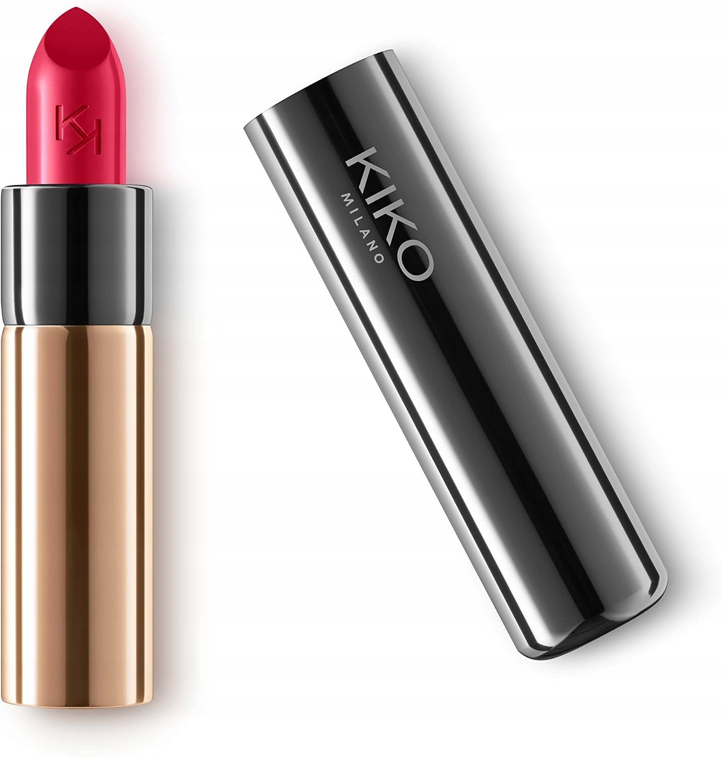 Kiko Milano Raspberry 141 lesklá krémová hyaluronová rtěnka