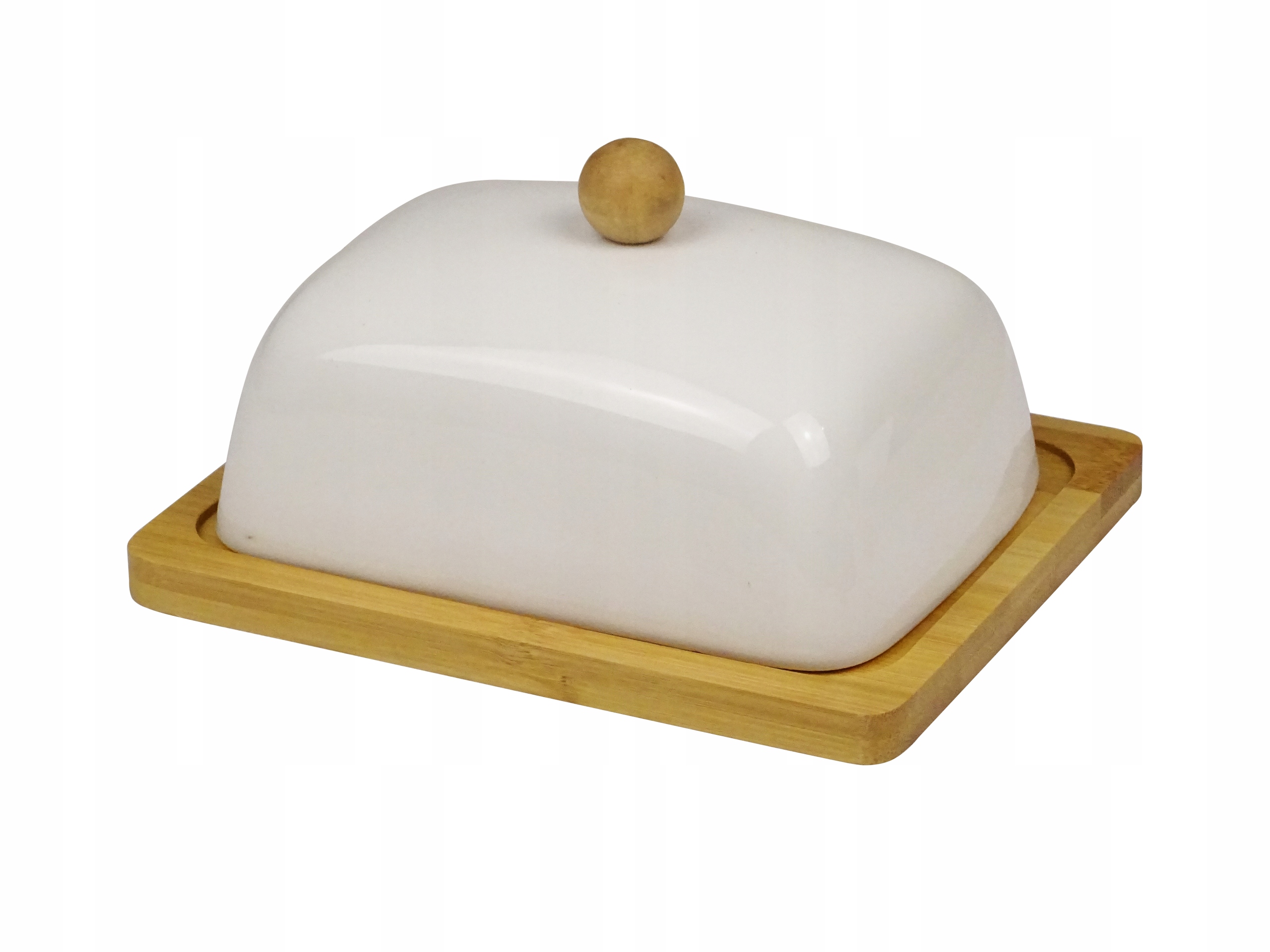 Maselnica Maselniczka Porcelanowa Pojemnik Masło