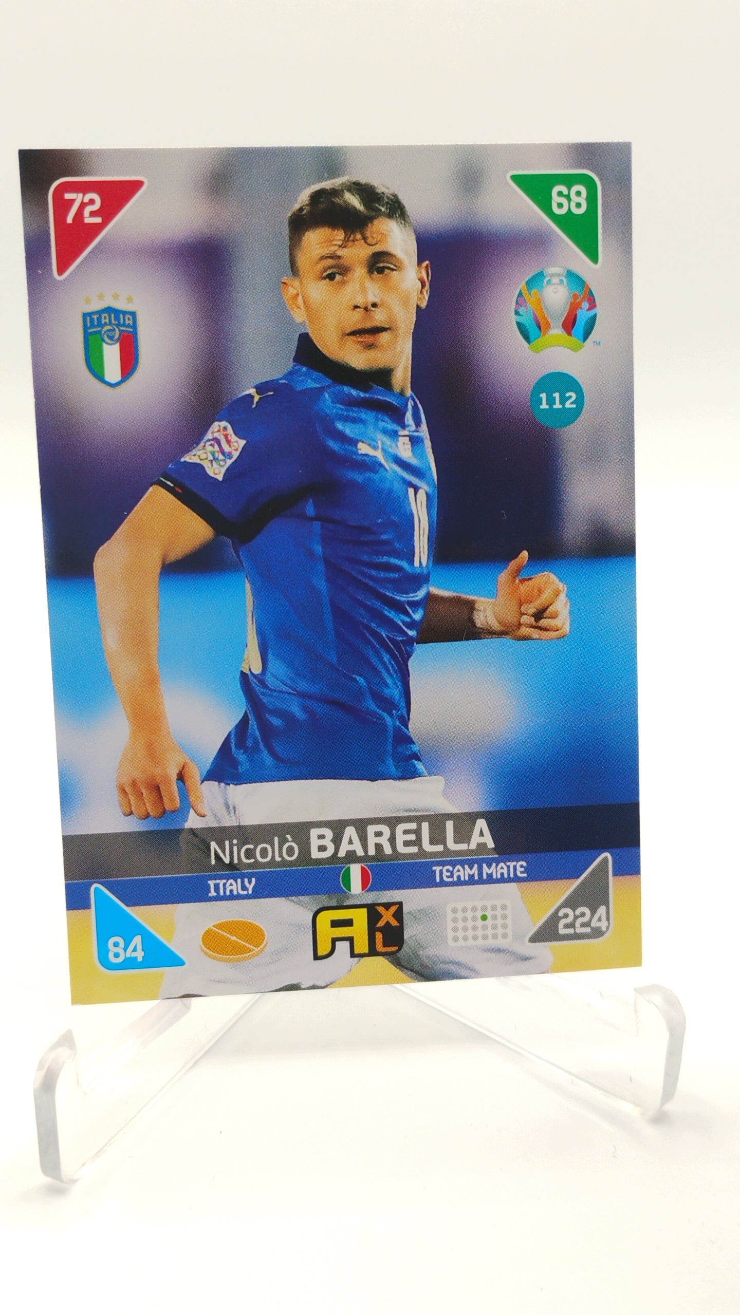 Panini Euro 2020 Kick Off 2021 Team Mate 112 Nicolo Barella Włochy