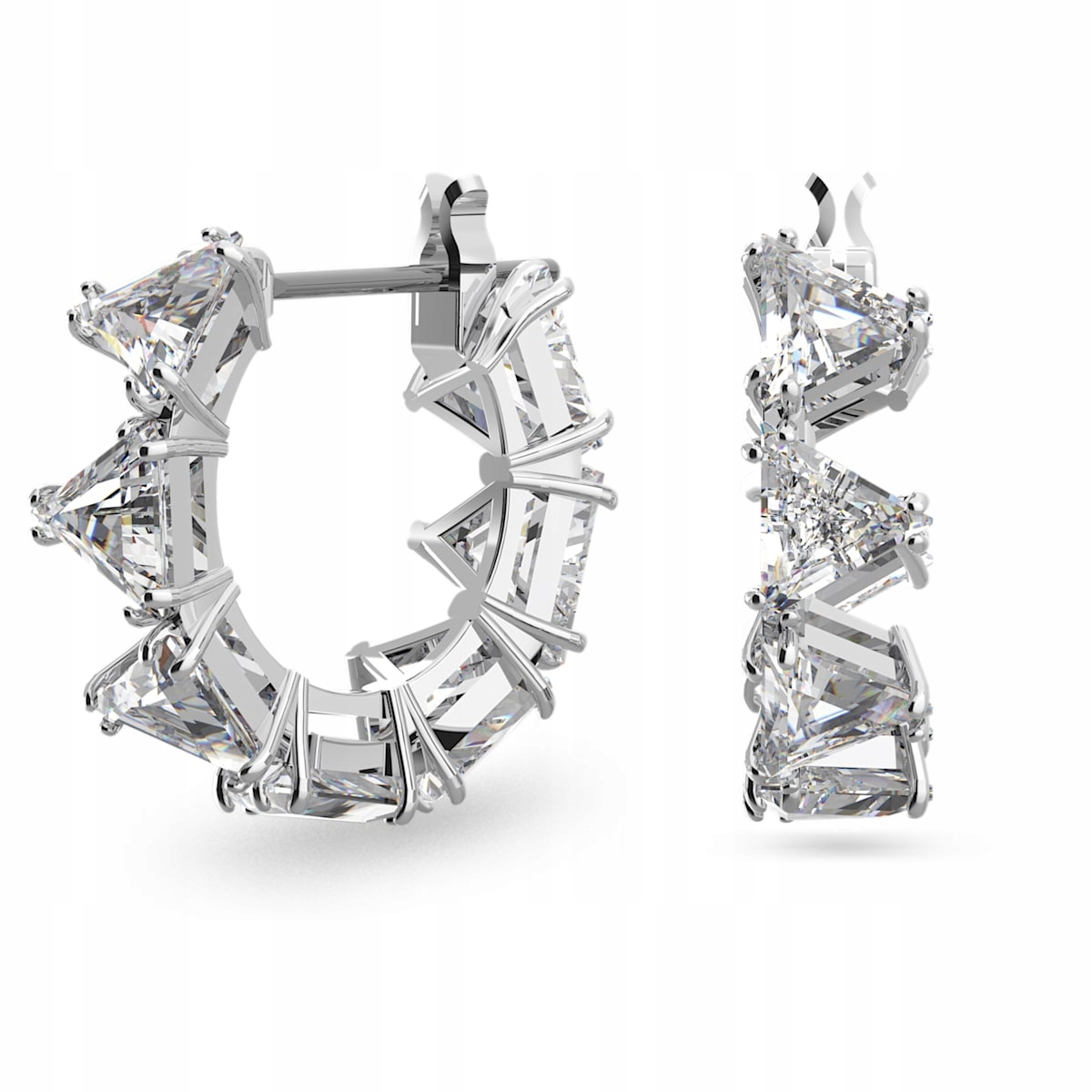 Swarovski Luxusní kruhové náušnice Ortyx 5632467