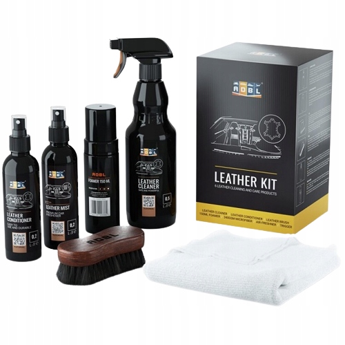 ADBL LEATHER KIT Zestaw do czyszczenia skóry Rodzaj renowacja skóry
