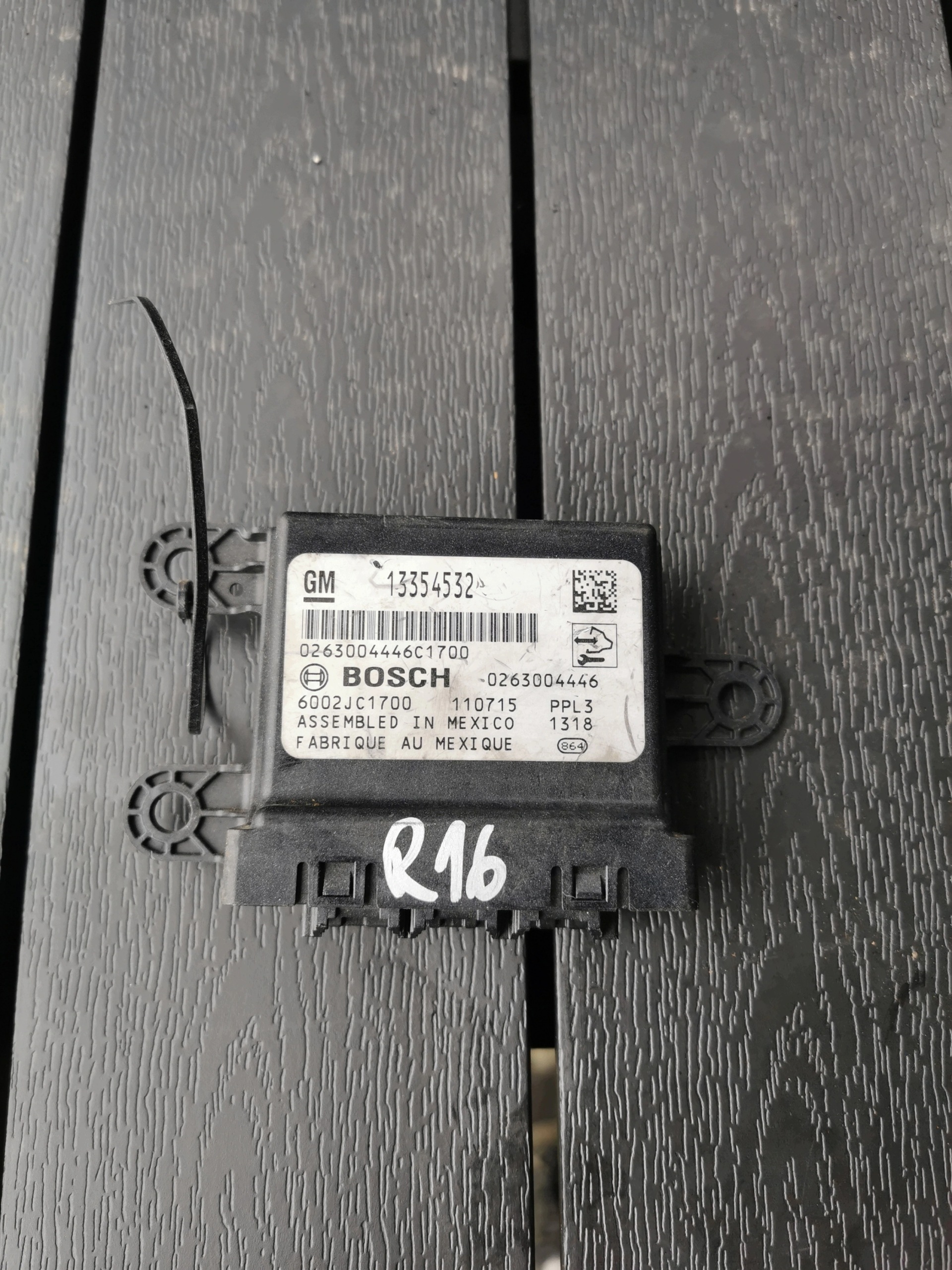 OPEL INSIGNIA B modulo Centralina CZUJNIKOW parcheggio 0263004446C1700