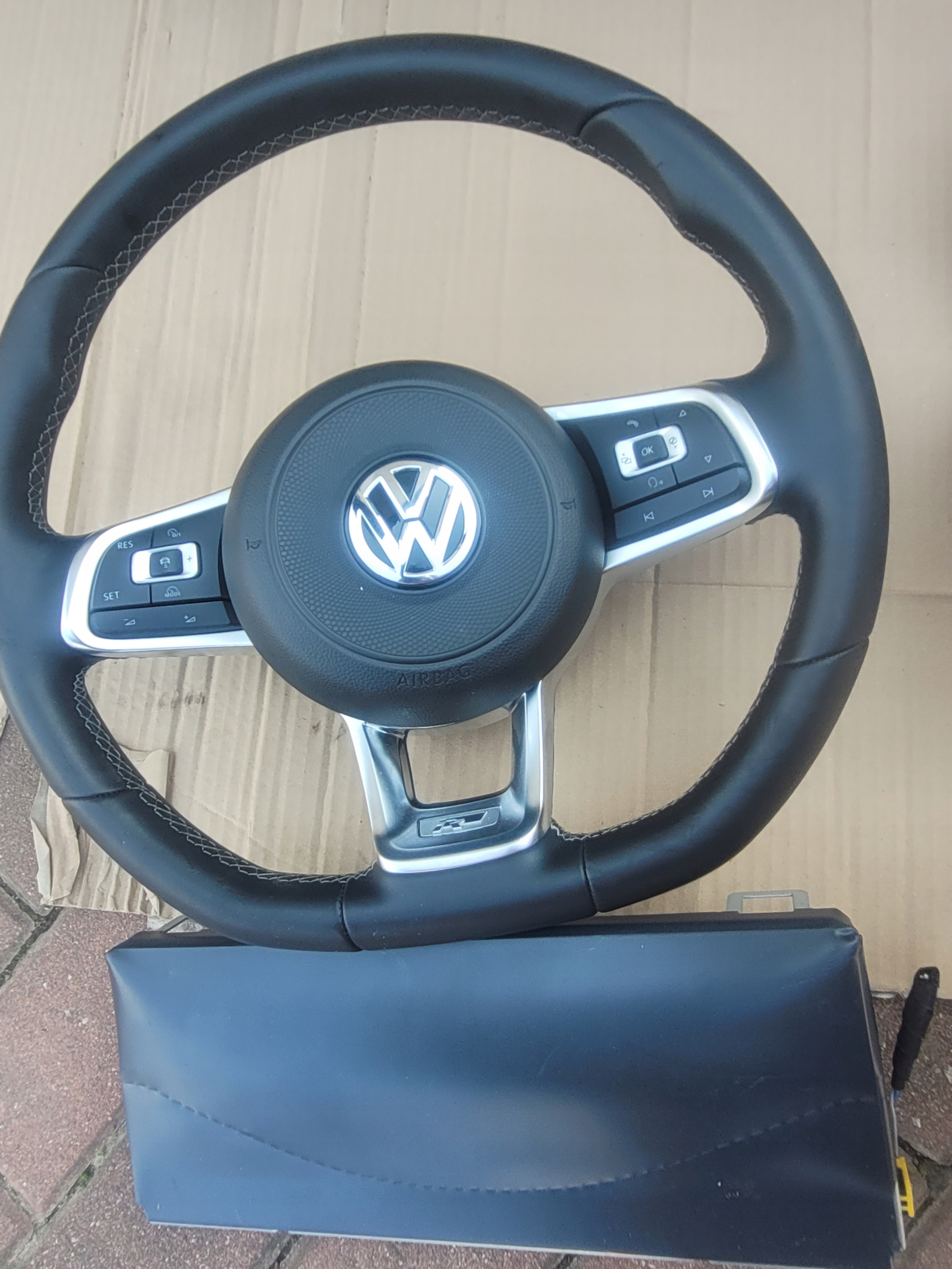 vw Golf 7 5G0 панель консоль подушки безопасности ремни