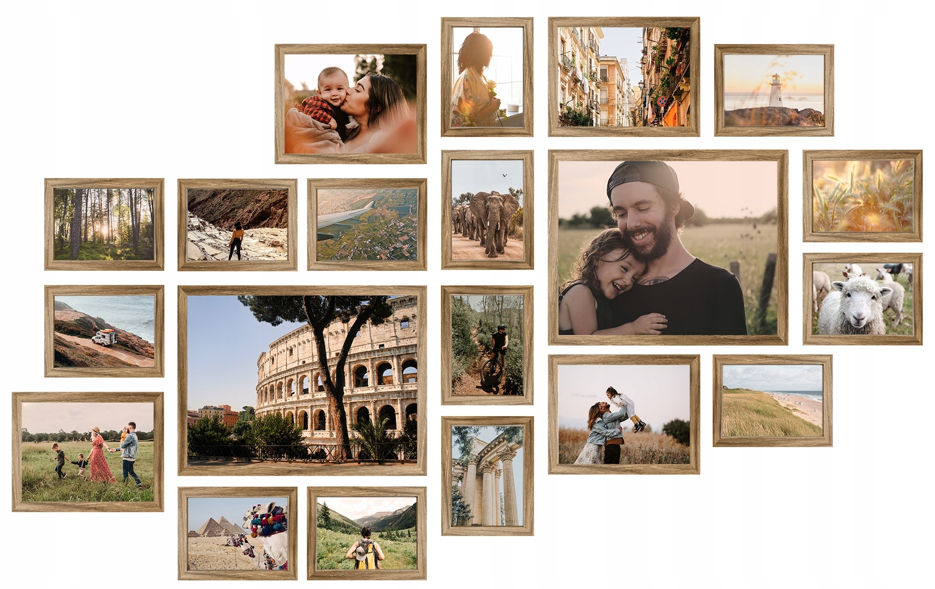 Multirama Lisabon Sada fotorámečků Catania