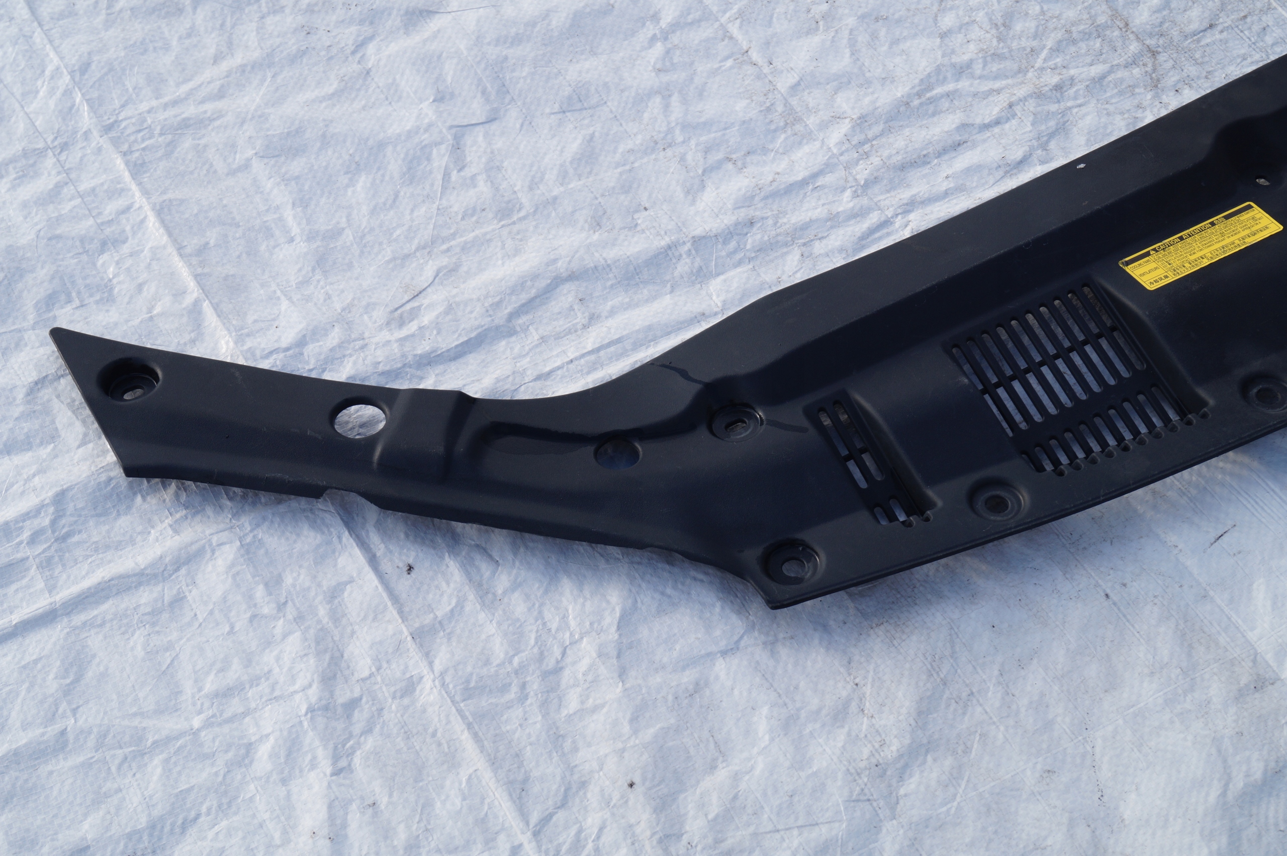 cover plastic supports front TOYOTA HIGHLANDER II 3.5