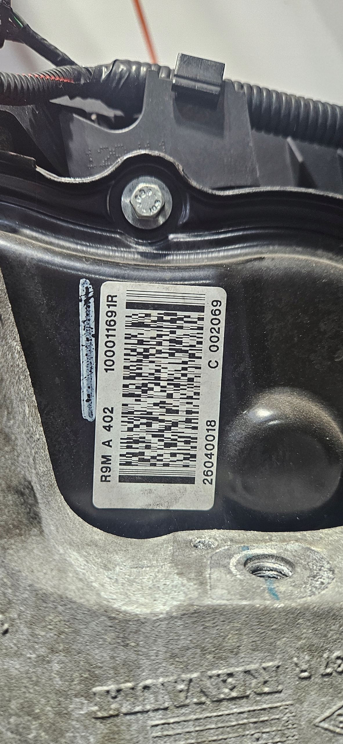 engine RENAULT NISSAN 1.6 DCI original R9MA402