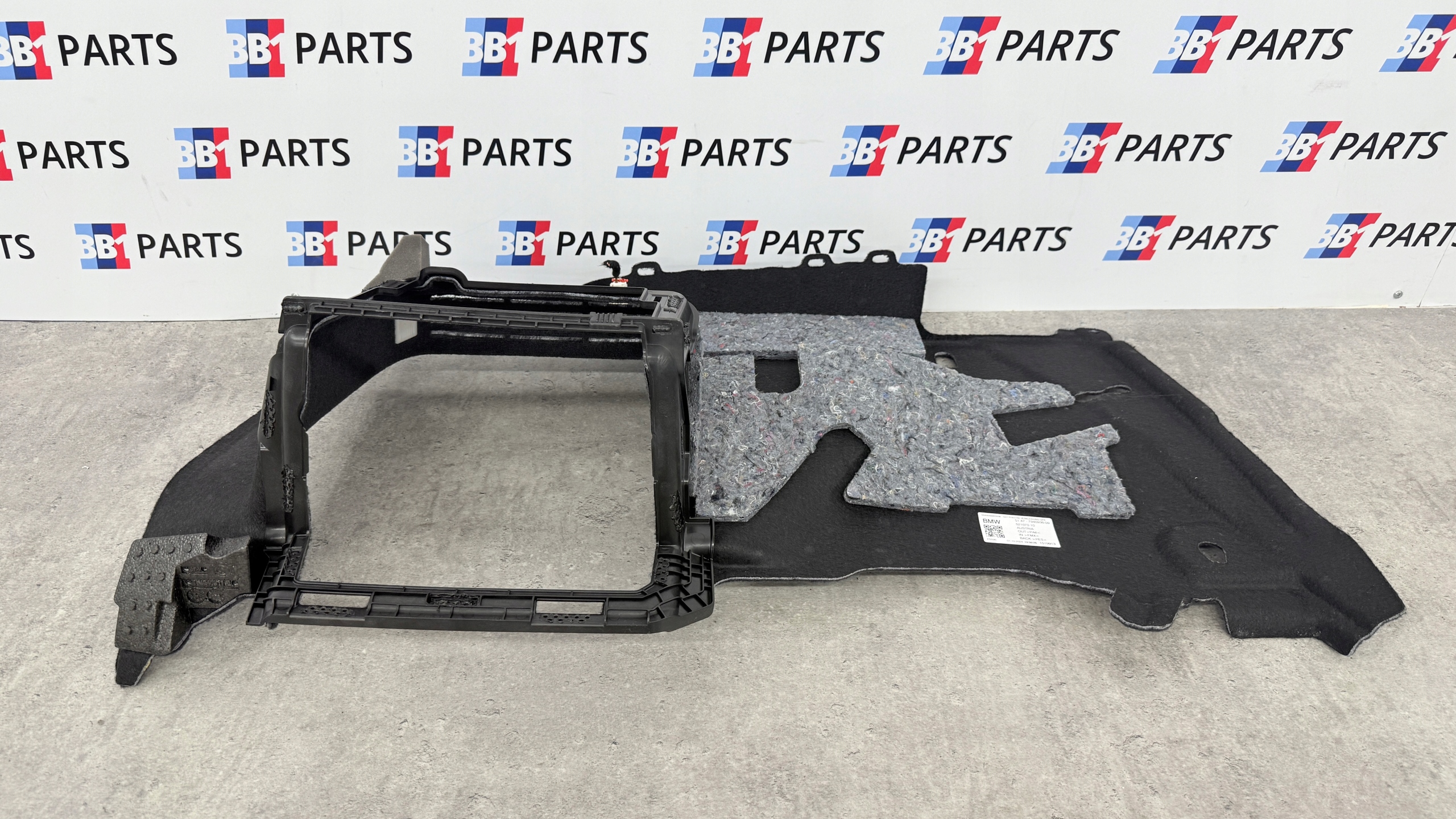 BMW G21 cover boot upholstery right black 7940936