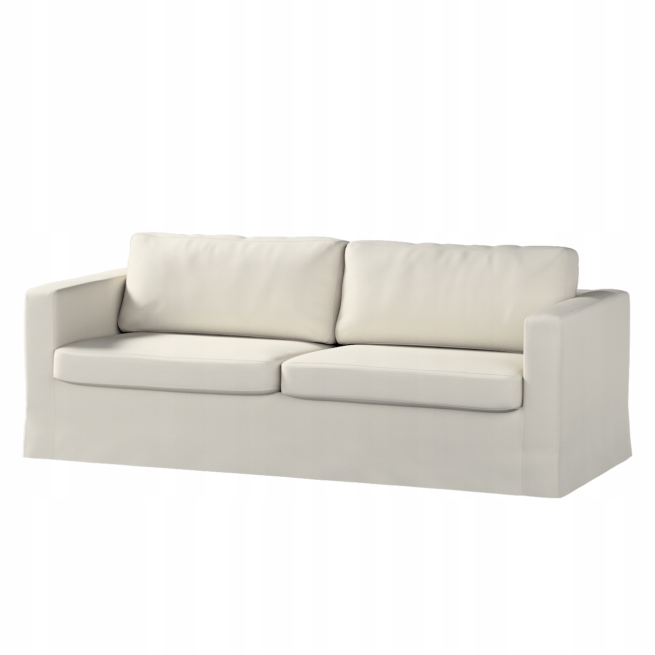 Dekoria Povlak na pohovku Karlstad 3-místný nerozkládací Ikea šedý