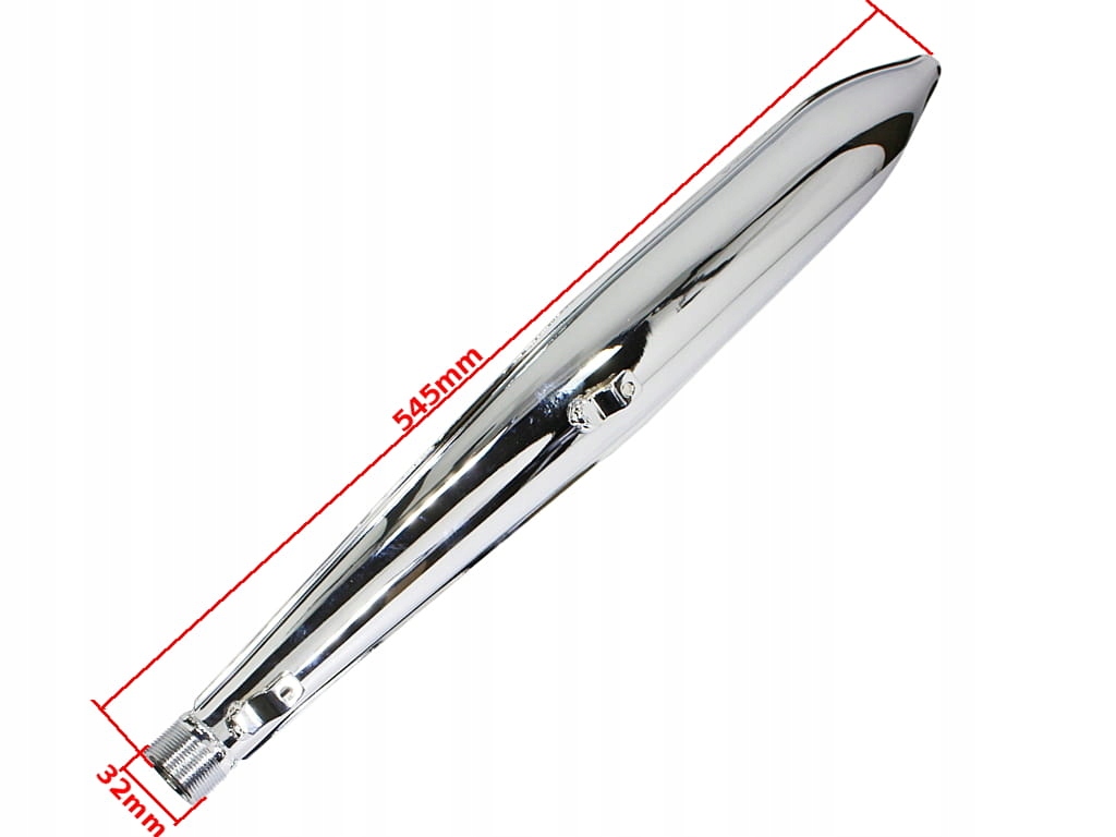 5900802603193 - ГЛУШНИК КИШЕНЬКОВИЙ ВЕЛОСИПЕД ХРОМ РІЗЬБЛЕННЯ DUELLS DI