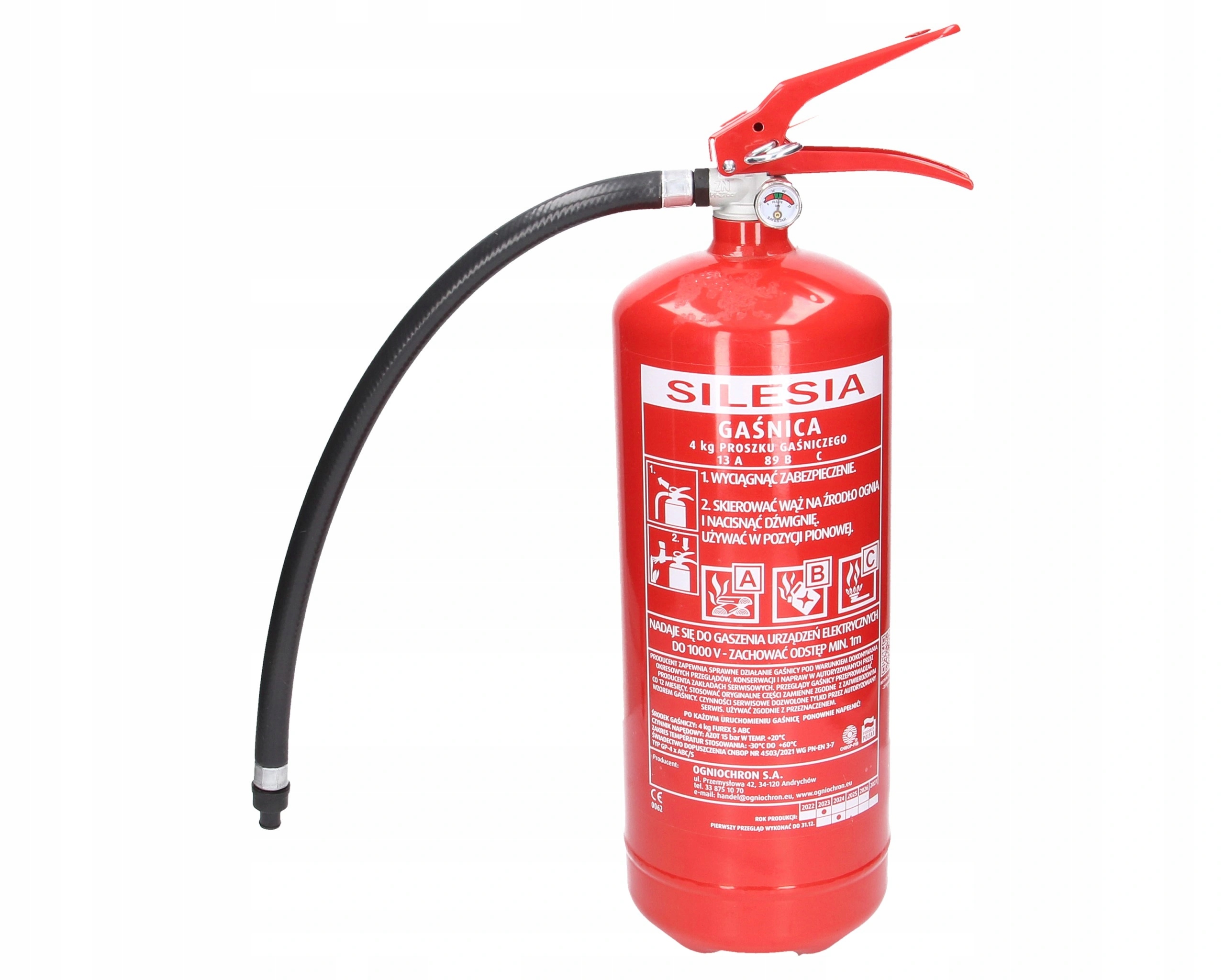 Hasicí Přístroj s manometrem