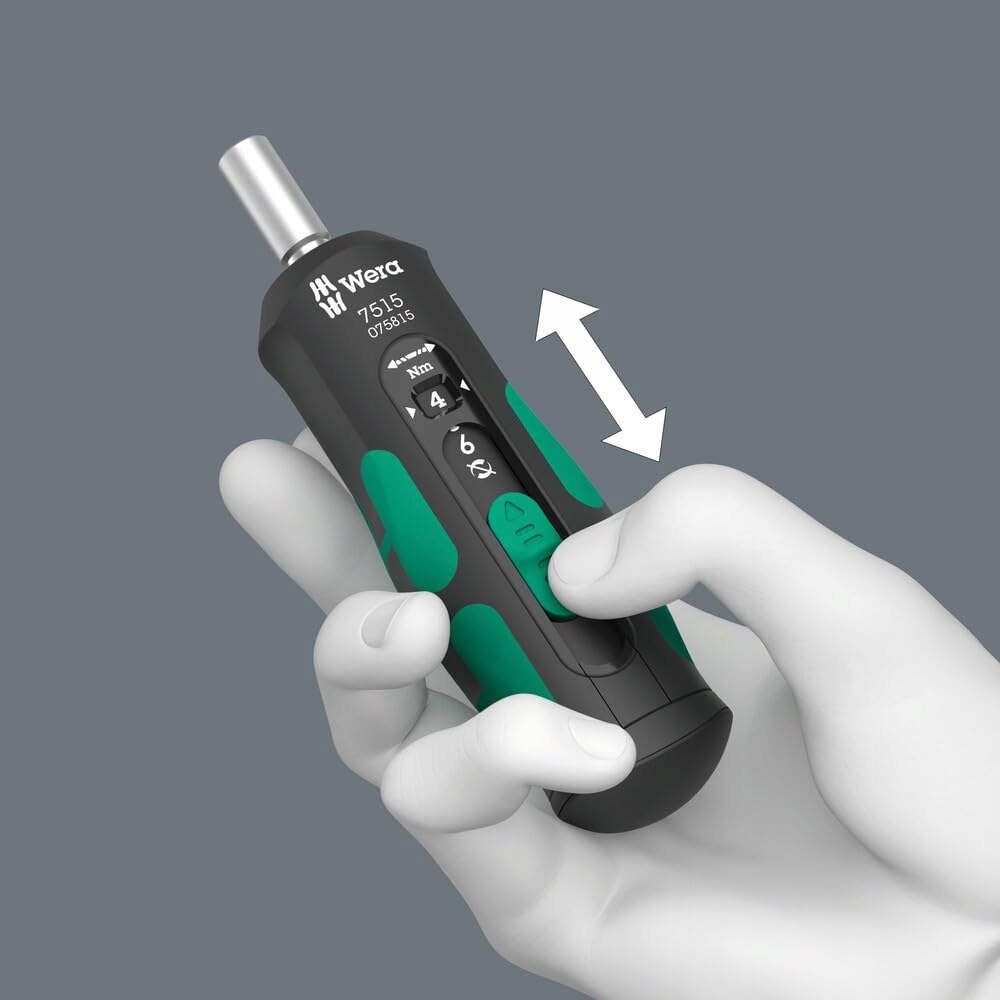 WERA Kraftform Wkrętak Dynamometryczny 2-6 Nm 1/4 Cala 1475 mm — miniatura 4