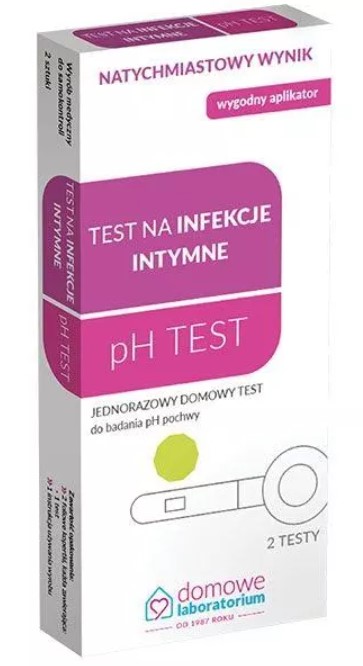 

Test Na Infekcje Intymne Ph Domowy Dla Kobiet 2szt