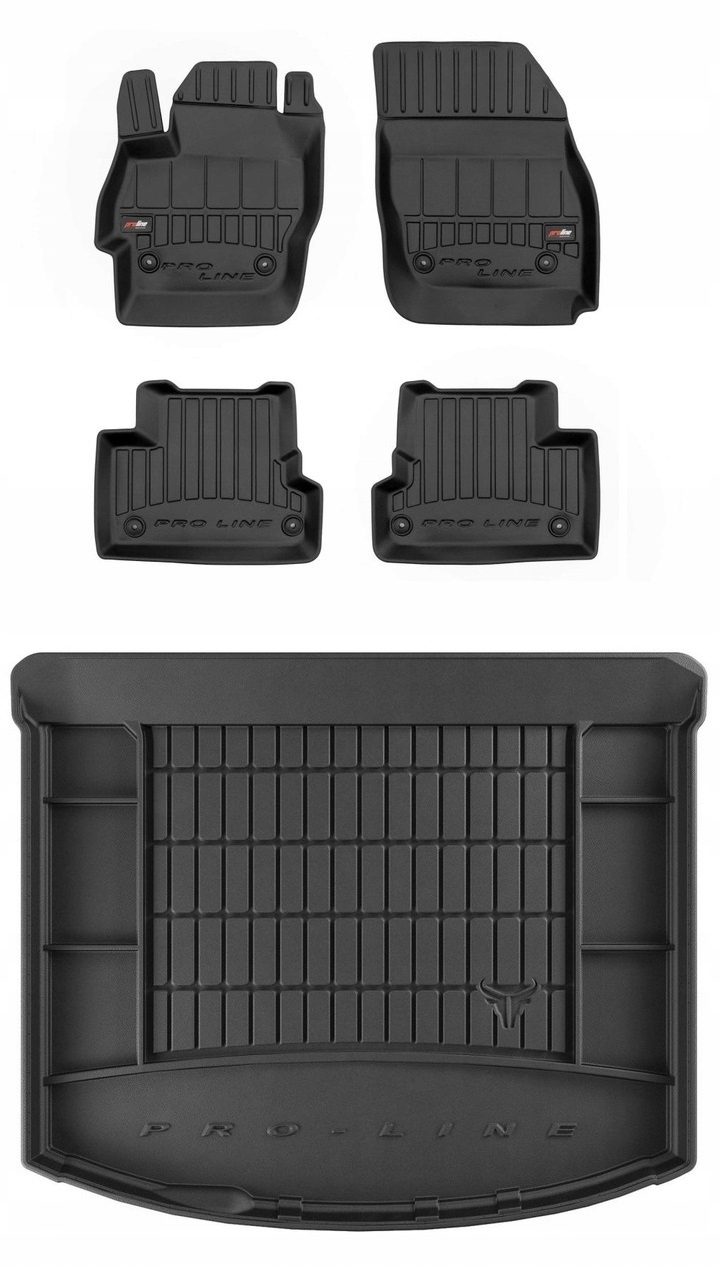 Sada 3D gumových koberců Mazda 3 2 Hb 2008-2013