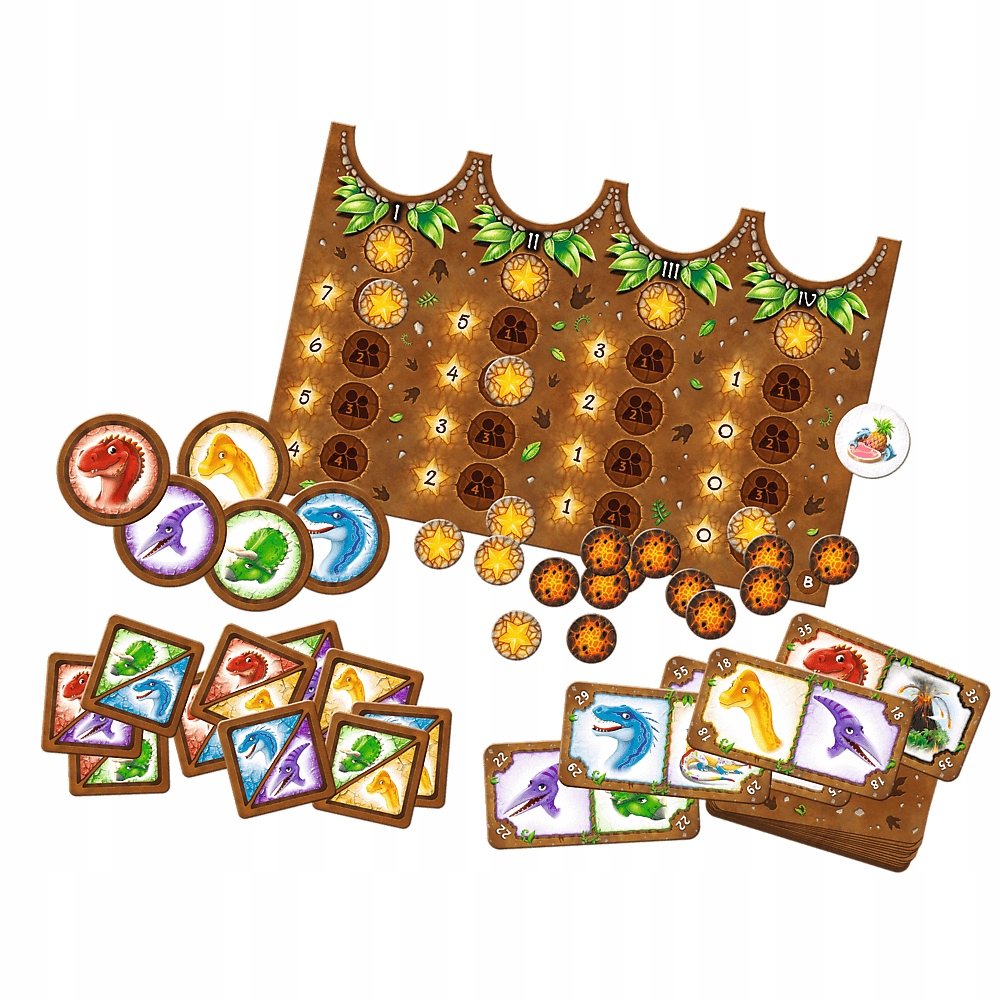 DINOGANG GRA PLANSZOWA TREFL 6+ NOWOŚĆ !!! HIT Wydawca Trefl