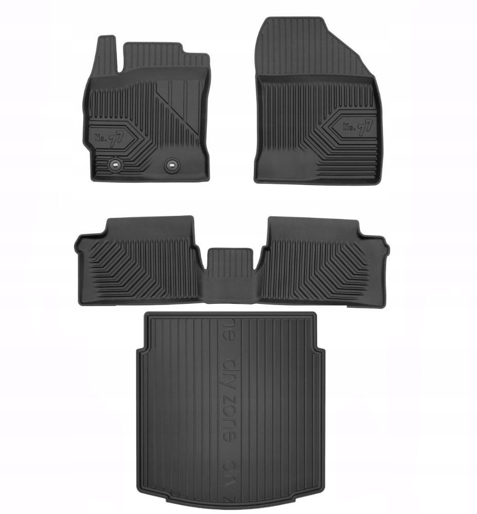 Gumové rohože rohož batožinového priestoru Toyota Auris II 2 2012- kombi