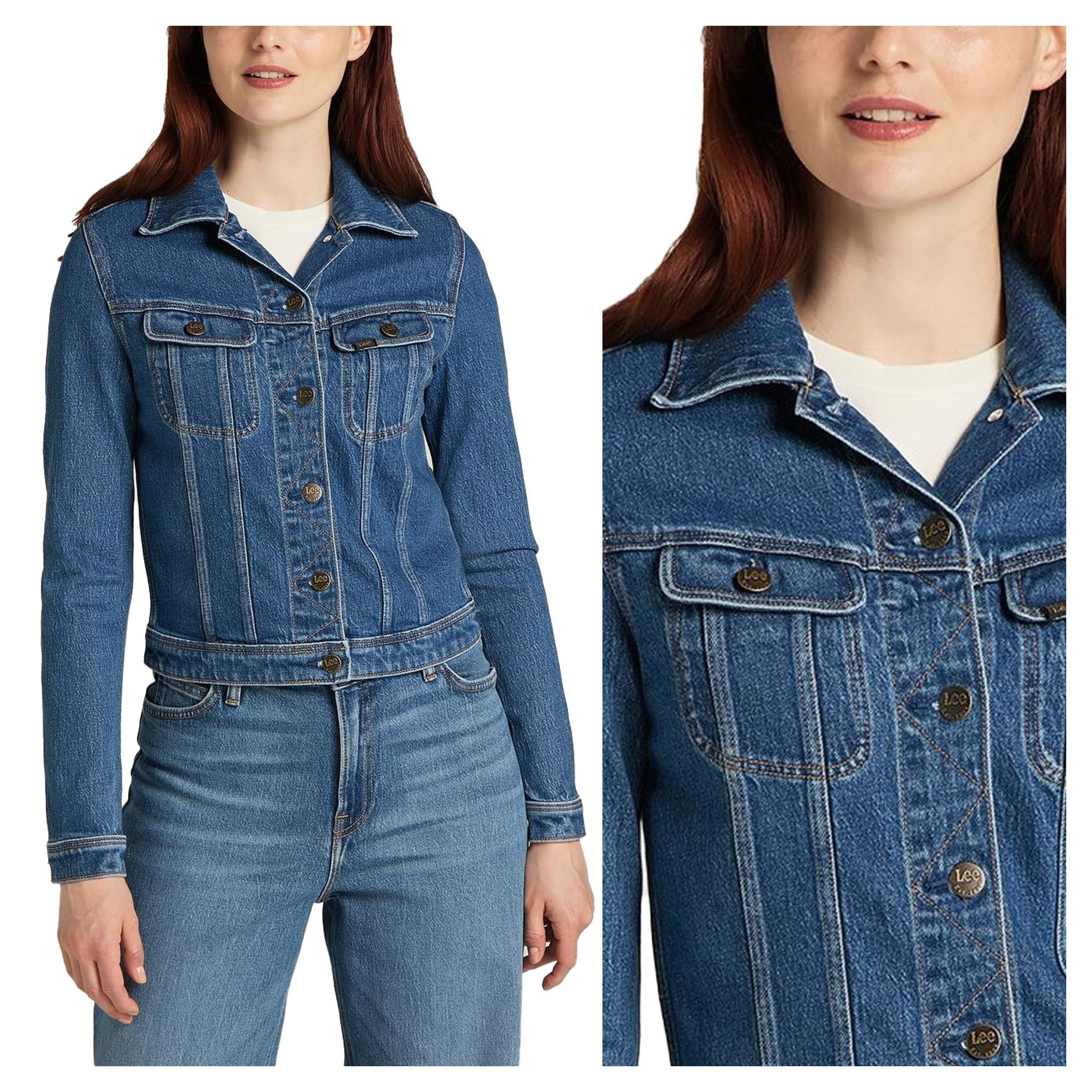 Lee Dámská Džínová Bunda Typu Jacket