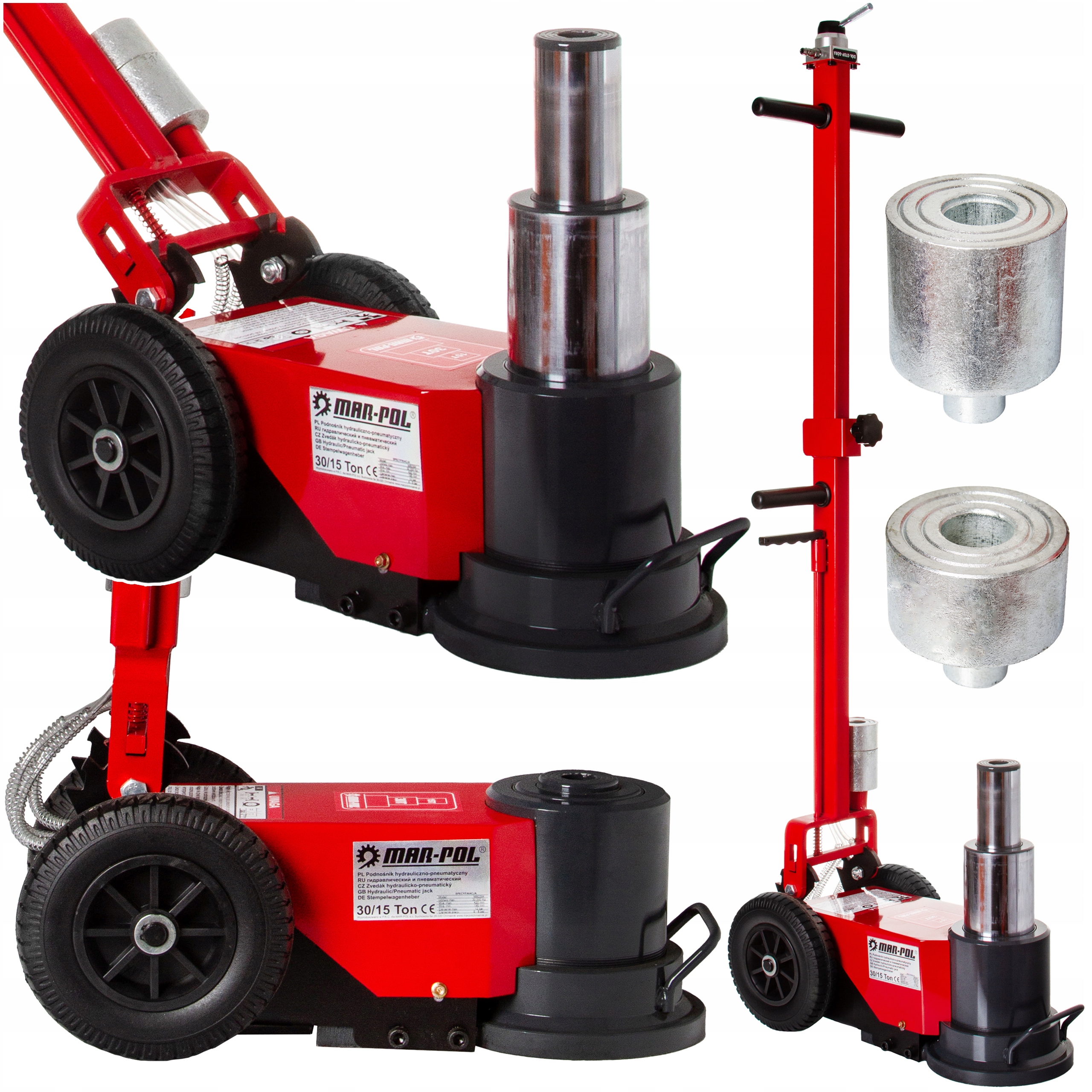 Pneumatický Hydraulický Zdvihák 15T 30T Tir autoservisný