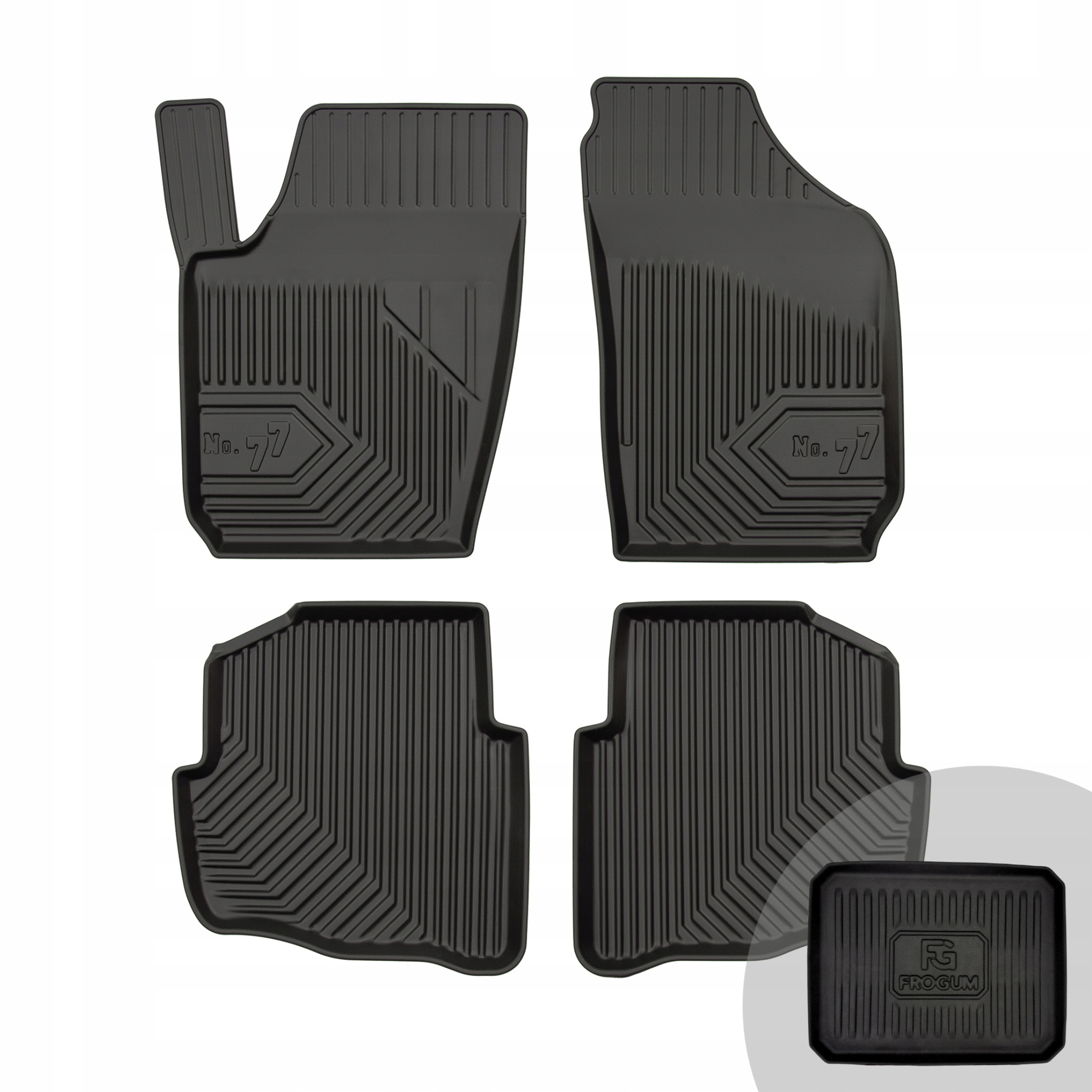Frogum Koberce do auta pro Škoda Fabia I 1999-2008