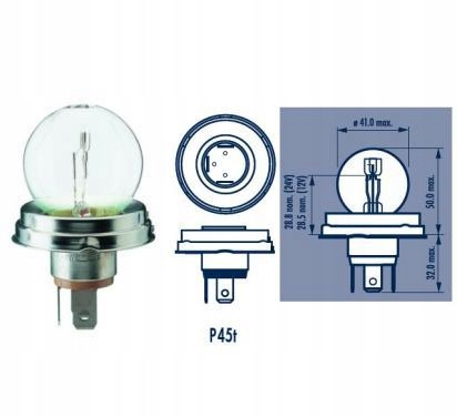 

Narva Zarowka 12V R2 45/40W P45T-41