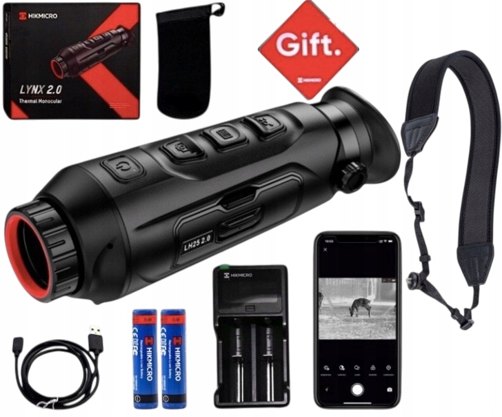 Termovizní kamera Hikmicro by Lynx 2.0 LH19 Smyčka 1/4 Závit