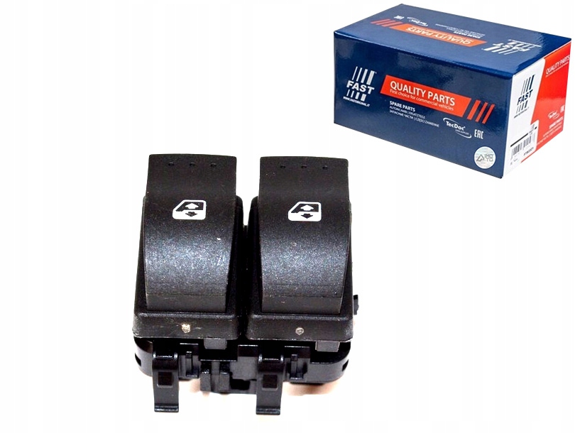 PRZEŁĄCZNIK SZYBY RENAULT TRAFIC 01> LEWY FAST