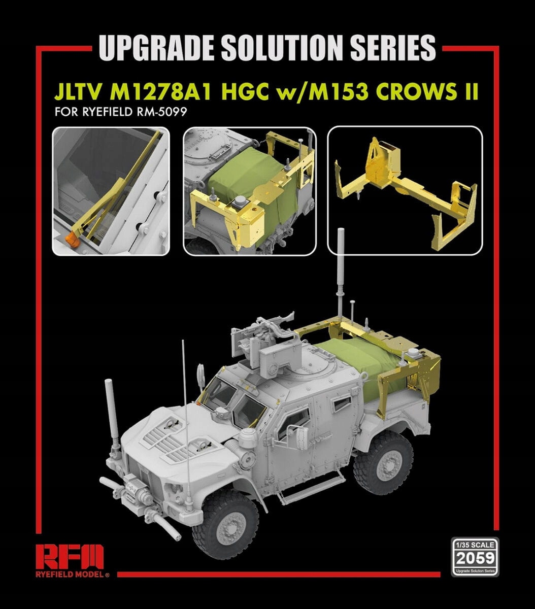 Upgradovací sada pro 5099 Jltv 1:35 Rye Field Model 2059