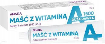 

Maść z witaminą A 1500 j.m./g 25 g
