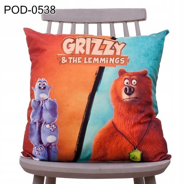 poduszka GRIZZY I LEMINGI bajka