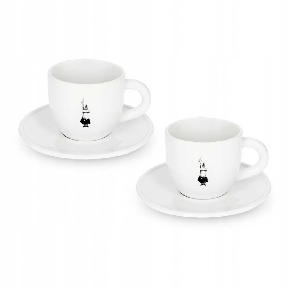 

2 Filiżanki cappuccino porcelana Bialetti 240 ml