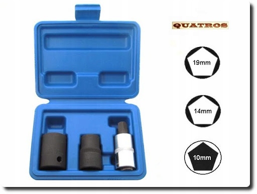 Nasadki 5 kt do zacisków hamulcowych 3szt QS70401 Kod producenta A-7PBC