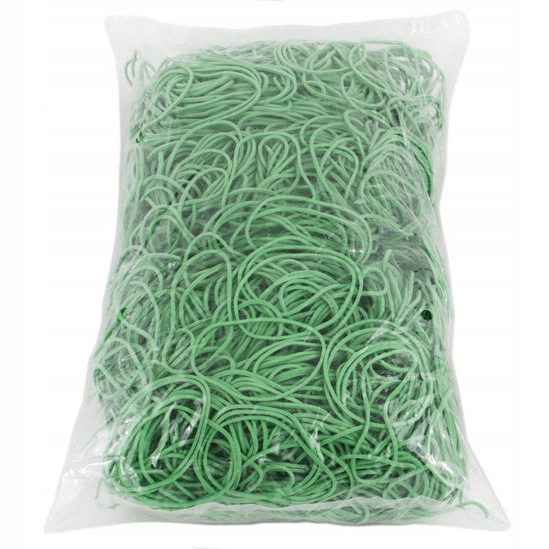 GUMKI RECEPTURKI 1 KG MOCNE rozmiar 80MM ZIELONE