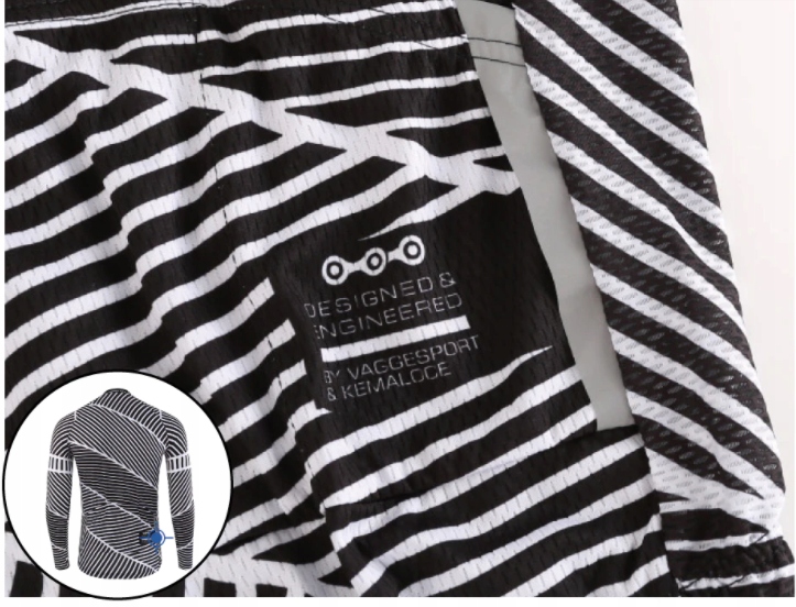 BLUZKA ROWEROWA Z DŁUGIM RĘKAWEM NA ROWER MĘSKA Kod producenta bluzka rowerowa