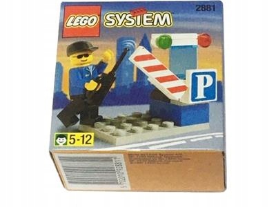 nový 2881 Lego Systém Town City Parkovací závorový parkovací systém Misb 1997