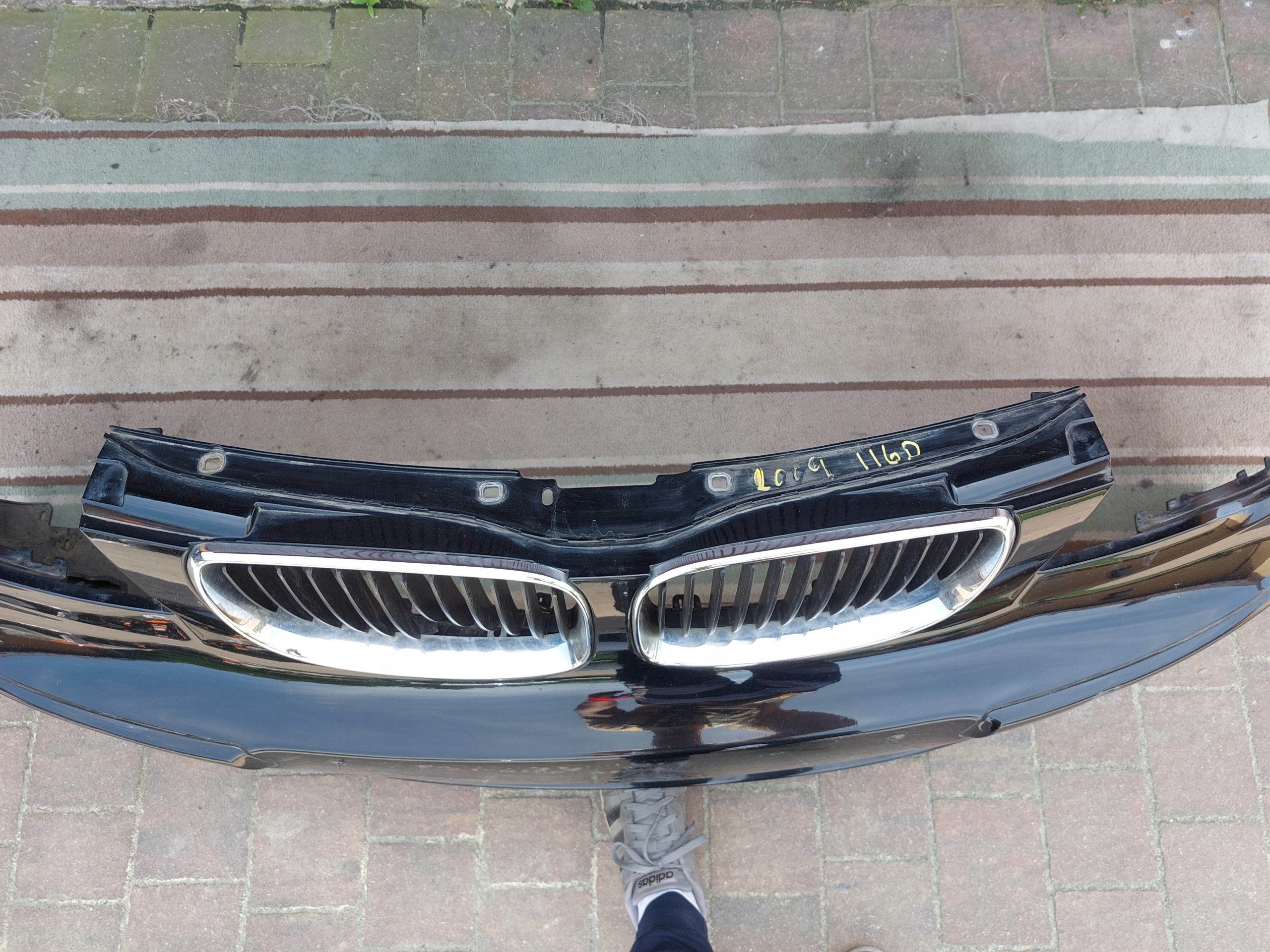 Stoßstange vorne BMW E87 schwarzer 09r